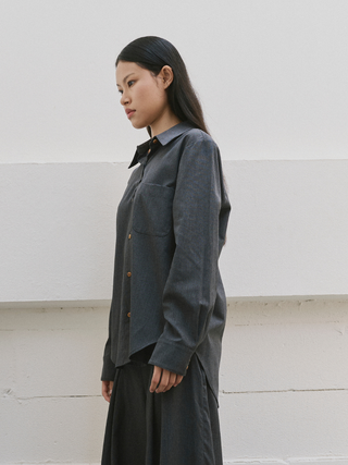 BASIC LONG-SLEEVED  SHIRT
