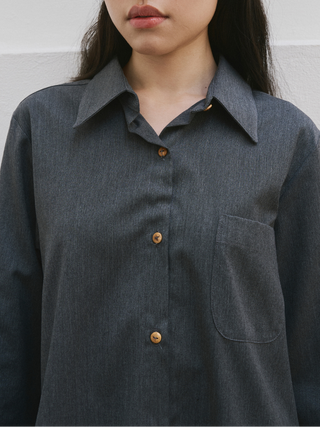 BASIC LONG-SLEEVED  SHIRT