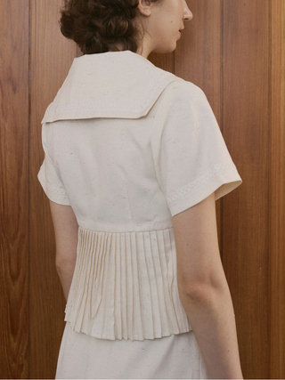Sailor Collar Bamboo Blouse