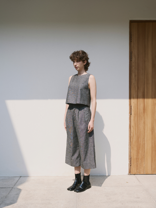 Soft Linen Sleeveless Top
