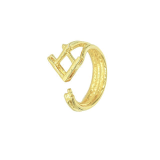 14k Gold Fish Ring decorations-TAKTAI