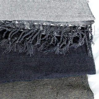 Natural Dyed Scarf, Hand Woven Fabric-TAKTAI - TAKTAI