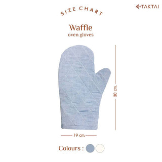 Waffle Bamboo heat resistant gloves-TAKTAI - TAKTAI